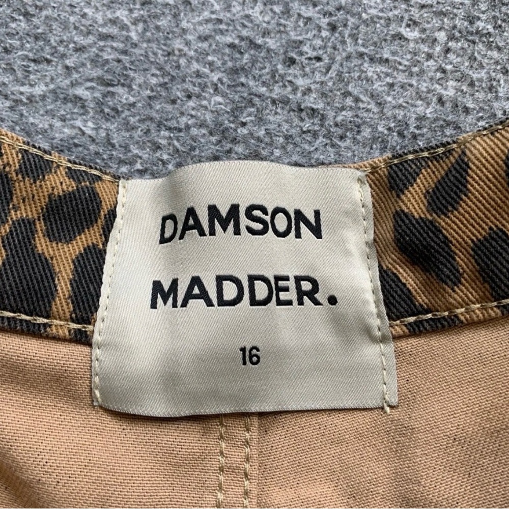 Damson Madder Dion Leopard Cargo Pants - Picture 12 of 14